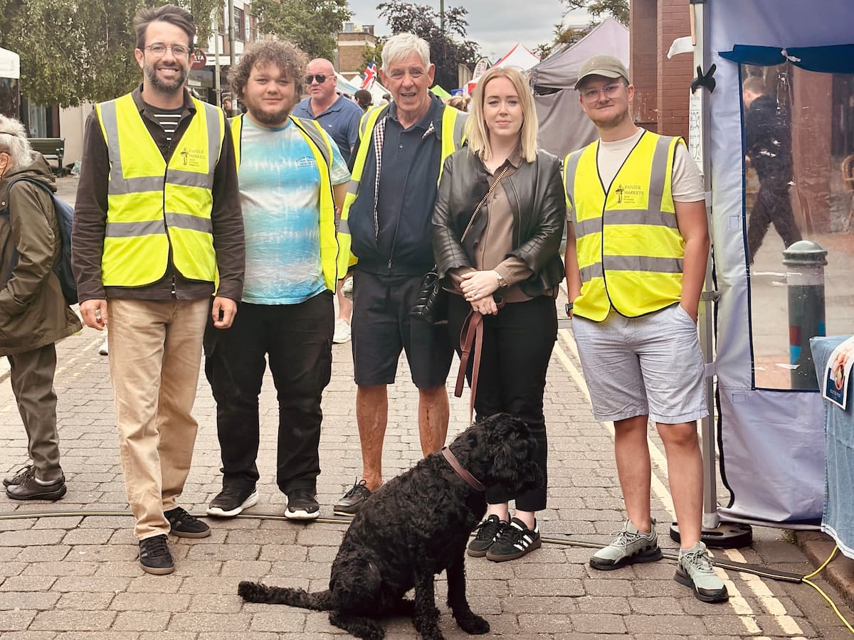 Panier Markets stalls